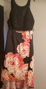 NWT 2 piece plus size prom/formal dress